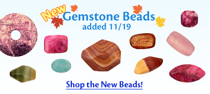 New gemstone beads for 11/19!