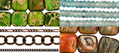 Vintaj chain and more gemstone beads!