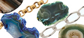 More gemstone beads and new chain!