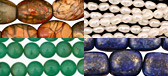 New gemstone beads, cabs, and pearls
