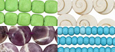 Apple Green, Turquoise Blue Magnesite, more beads