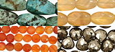 New gemstone beads