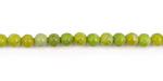 Apple Green Turquoise Round 4mm