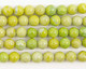 Apple Green Turquoise Round 6mm