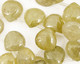 Green Garnet Flat Pear Briolette 14mm