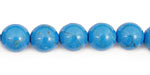 Howlite Turquoise Round 10mm