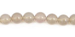 Gray Onyx (natural) Round 8mm