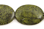 Russian Serpentine Flat Oval 35x25mm