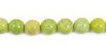 Apple Green Turquoise Round 8mm