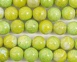 Apple Green Turquoise Round 8mm
