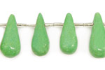 Apple Green Turquoise Teardrop 8x20-25mm