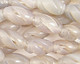 Gray Onyx (natural) Hollow Carved Barrel 15x10mm
