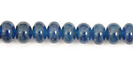 Pacific Blue Apatite Rondelle 8mm