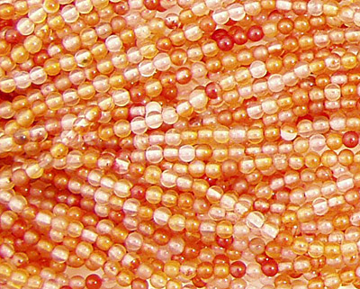 Carnelian (natural) Round 2mm