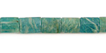 Russian Amazonite Thin Pillow 10x8mm