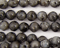 Blue Pearl Round 8mm