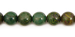 African Jade (dk. green) Round 10mm