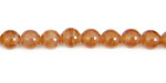 Brown Rhodochrosite Round 6mm
