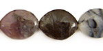 Black Rainbow Opal Horse Eye 20x15mm