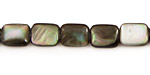 Black Shell Thin Pillow 10x8mm