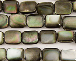 Black Shell Thin Pillow 10x8mm