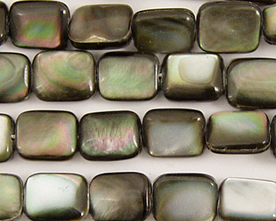 Black Shell Thin Pillow 10x8mm