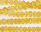 Citrine Faceted Rondelle 5-6mm