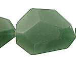 Green Aventurine Faceted Flat Slab 35-45x25-35mm