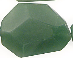 Green Aventurine Faceted Flat Slab 35-45x25-35mm
