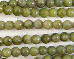 Green Jade Round 6mm