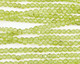 Peridot Faceted Round 3mm