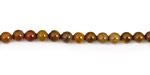Wooden Jasper Round 4mm