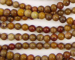 Wooden Jasper Round 4mm