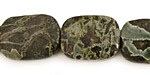Green Conglomerate Jasper Thin Pillow 20x15mm