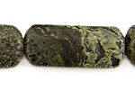 Green Conglomerate Jasper Thin Pillow 40x16mm