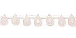 Rose Quartz Faceted Teardrop 5x7mm
