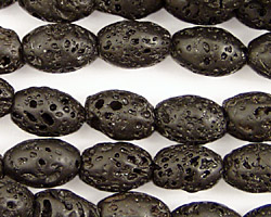 Lava Rock Rice 12x8mm