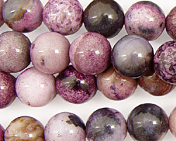 Purple Crazy Lace Agate Round 10mm