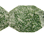 China Jade Faceted Flat Slab 35-45x25-35mm