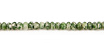 China Jade Rondelle 4mm
