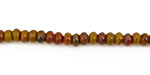 Golden Wooden Jasper Rondelle 4.5mm