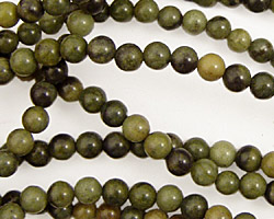 Green Water Jasper Round 4mm