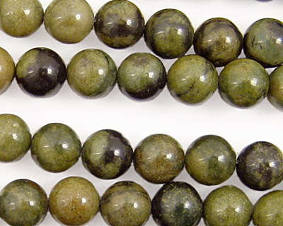 Green Water Jasper Round 8mm