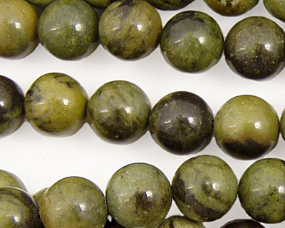 Green Water Jasper Round 10mm