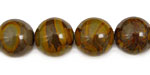 Golden Horse Jasper Round 14mm