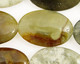 Antique Soocho Jade Flat Oval 30x20mm