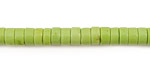 Apple Green Turquoise Heishi 6mm