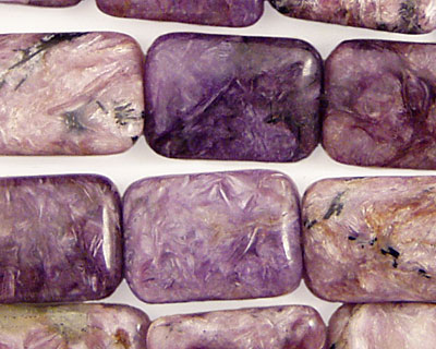 Charoite Thin Pillow 18x13mm