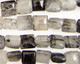Tourmilated Quartz Puff Square 8mm