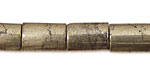 Golden Pyrite (silver tone) Thin Pillow 14x10mm